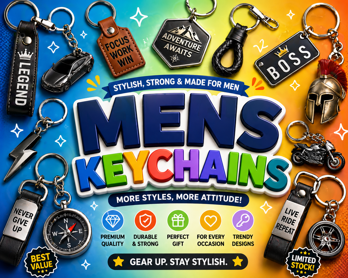 MEN KEYCHAINS