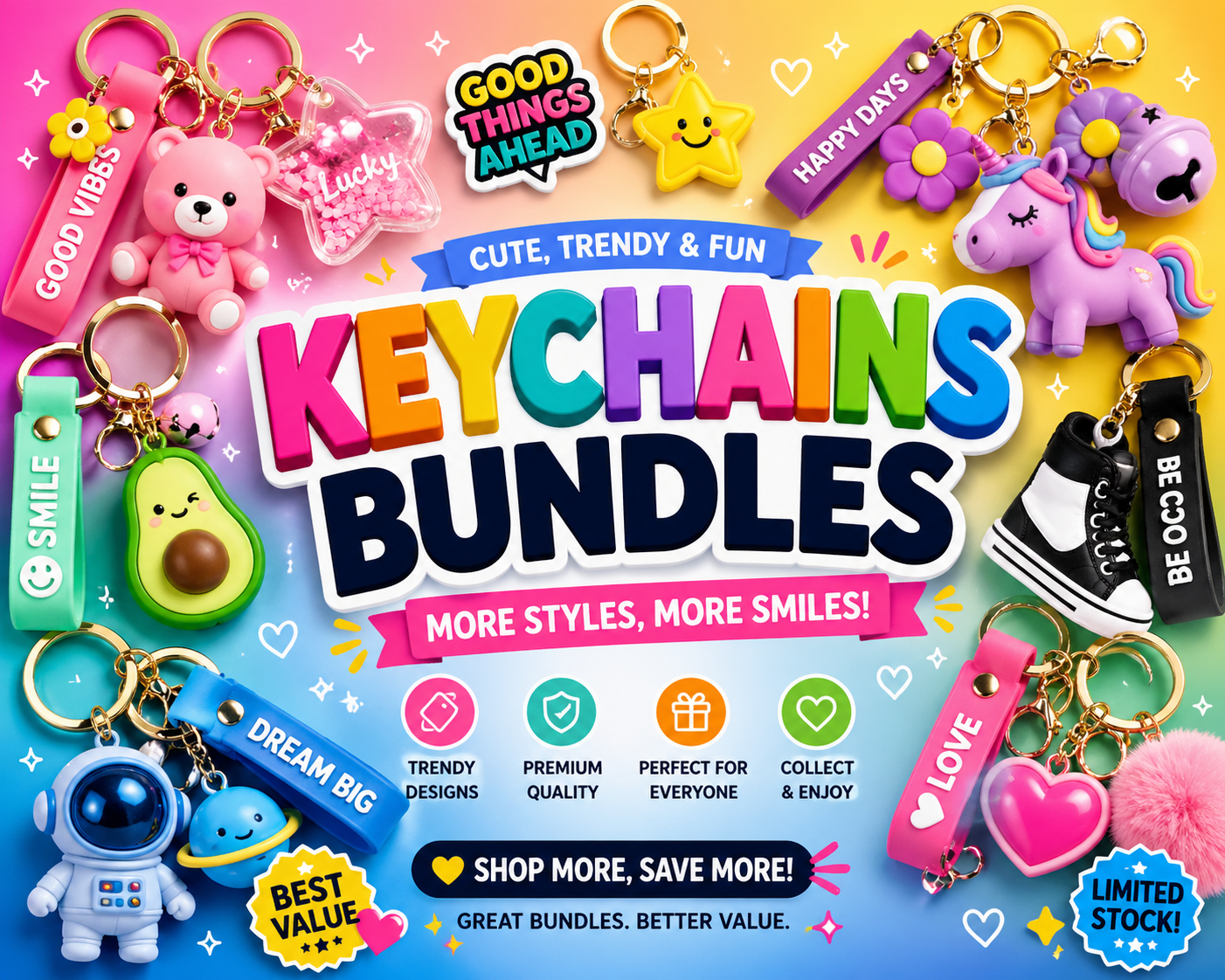 Bundal keychains